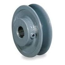 Abbasali Pulley Air Compressor Motor Drive Aluminium Pulley, 3.9 Inch