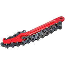 Abbasali 8 Inch Chain Wrench Oil Filter Wrench Spanner Adjustable Removal Universal Auto Car Repair Tools