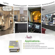 Abbasali Multipurpose Ac To Dc Switching Power Supply Driver, Led Driver Transformers/Camera Power Supply/Led Strip Switch Driver, 5V 2A