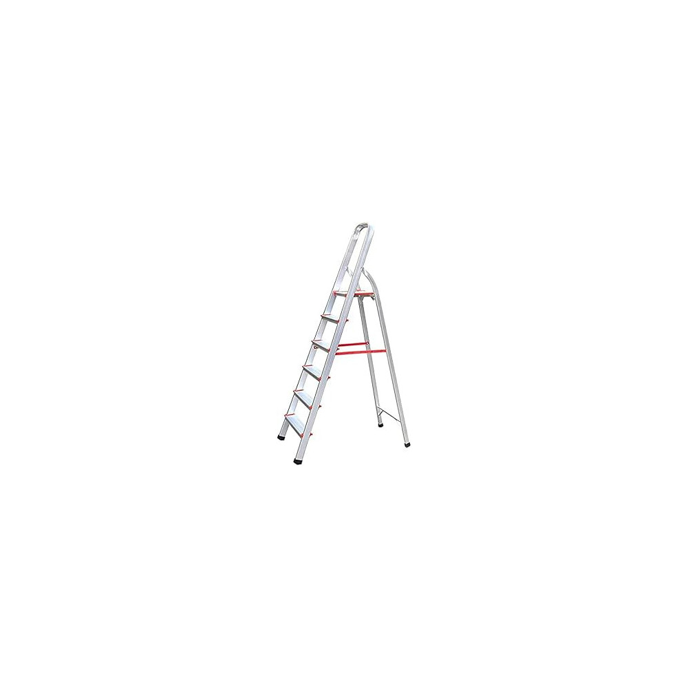 Generic Aluminium Steps Household Ladder, 6 Steps