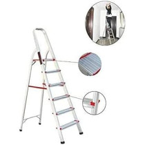 Generic Aluminium Steps Household Ladder, 6 Steps