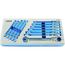 Abbasali Flexi-Head Ratchet Ring Spanner, 24mm