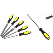 Abbasali Crafts Wood File Steel File Rasp 8 Inch, Flat, Half Round, Round