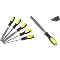 Abbasali Crafts Wood File Steel File Rasp 8 Inch, Flat, Half Round, Round