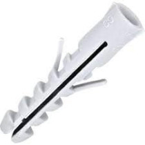 Abbasali Set Of 50 Nylone Plug With Black Screw
