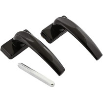 Generic Aluminum Door Handle, Black