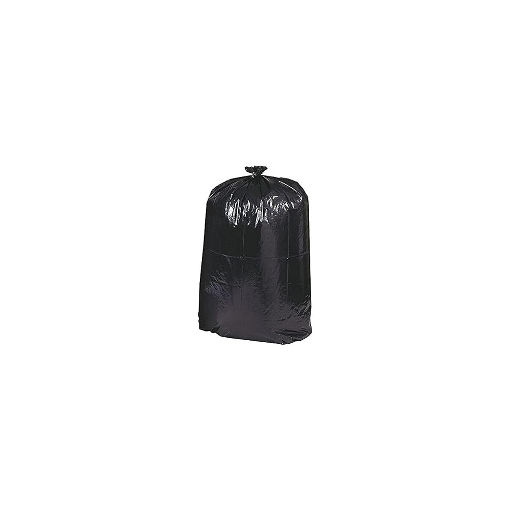 Abbasali Trash Bag 90 x 110mm Sized Heavy Duty Waste Bags For Lawn And Leaf Drawstring Home Or Industrial Waste Collection, 5Kg Bundle, Approx 35 Bags