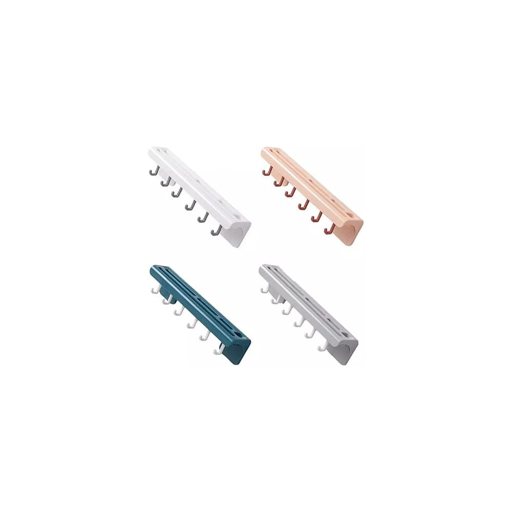 Abbasali Wall-Mounted Knife Storage Rack, Multi-Function Hook, Punch-Free Storage Rack Knives Cutter Rack Holder Kitchen Tools