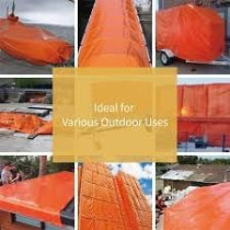 Abbasali Waterproof Ground Cover Tent Shelter Dust-Proof Rain Cover Tarpaulin Sheet, 50X50