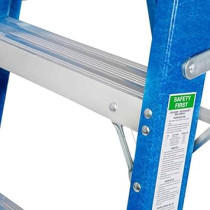 Abbasali 10Ft Fiberglass Step Ladder, 3M