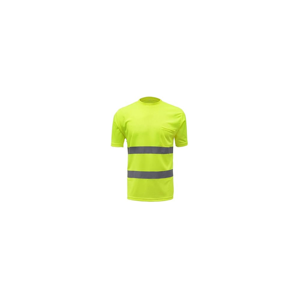 Abbasali Reflective High Visibility Workwear T-Shirt Style No. NFP, Small