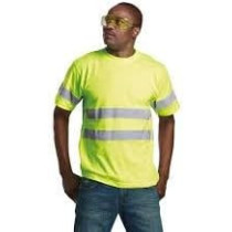 Abbasali Reflective High Visibility Workwear T-Shirt Style No. NFP, Small