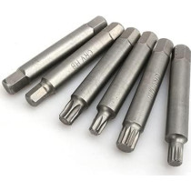 Abbasali 13Pcs Alternator Freewheel Pulley Removal Socket Bit Set Garage Tool, Alternator Clutch Pulley Removal Tool