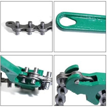Abbas Ali Oil Filter Chain Wrench Oil Cup Removal Auto Plumbing Pipe Dismantling Tool Single Sided Speciality Single Sided Combination Wrench