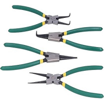 Abbas Ali 7 InchCirclip Pliers, Set of 4 Comfortable Grip High Hardness for Jewelry Making for Jewelry Repair Jewelry for Crafts
