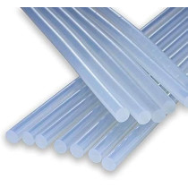 Generic Hot Glue Sticks 10, 20, 35 pcs 11 mm x 290 mm, 4 Inch inch x 12 Inch High Quality Transparent Compatible with Most Glue Guns, Multipurpose tool for DIY Art Crafts, 20 Pcs