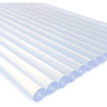 Generic Hot Glue Sticks 10, 20, 35 pcs 11 mm x 290 mm, 4 Inch inch x 12 Inch High Quality Transparent Compatible with Most Glue Guns, Multipurpose tool for DIY Art Crafts, 20 Pcs