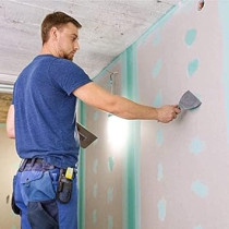 Abbas Ali 7 Pieces Filling Knife Wall Paint Scrapers and Putty Knives Wallpaper Scrapers Set with Anti-Slip Handle, Plastering Tools Filler Knives Set, Drywall Knife, Spackle Knife, Hand Tools