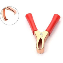 Abbas Ali Test Clamp Red Black Connecting Battery Alligator Clip Clamp, 300 AMP