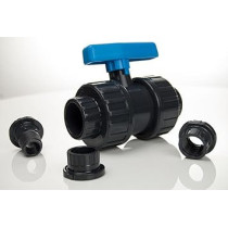 Abbas Ali High Pressure PVC Pipe Fittings for Plumbing Water Transfering Home Industrial and Municipal Applications , , 3/4 INCH, UNION BALL VALVE