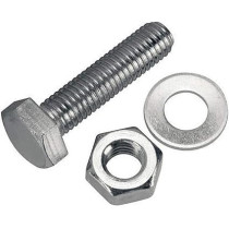 Generic GI Bolt 8 Mm X 50 mm , 12 Pieces
