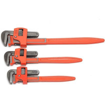 Generic LJY Hand Tools 3Pcs Heavy Duty Pipe Wrench Adjustable Set 14inch, 18inch, 24inch Monkey Soft Grip