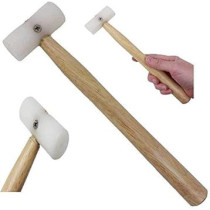 Abbas Ali Head Hammer With Wood Handle Artistic Hammer Designed, 250g