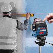 Bosch Professional Laser Level GLL 3-80 , Red laser, Interior, Working Range, up to 30M, 4 x AA Battery