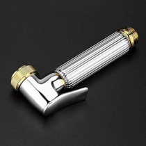 Generic Wall Mount Handheld Bidet Sprayer for Bathroom, Diaper, Toilet, And Shower Use, White