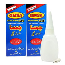 GMSA Smart Innovation Extra Super Glue 20g, Pack of 2