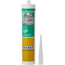 Wacker Germany GP Silicone Sealant, Clear, 280ml, General Purpose