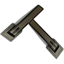 Abbasali Stylish Interior Door Handles Model N06-K018, Chrome