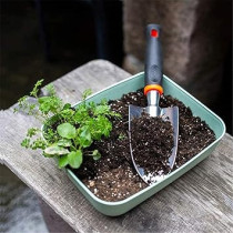 Abbas Ali Garden Hand Tools Shovel, Flower Beds Planting Soil Digging and Scoop Trowel Spades, 30 x 9cm