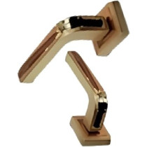 Abbas Ali Modern and Stylish Door Handles, Model DED N03, Brown