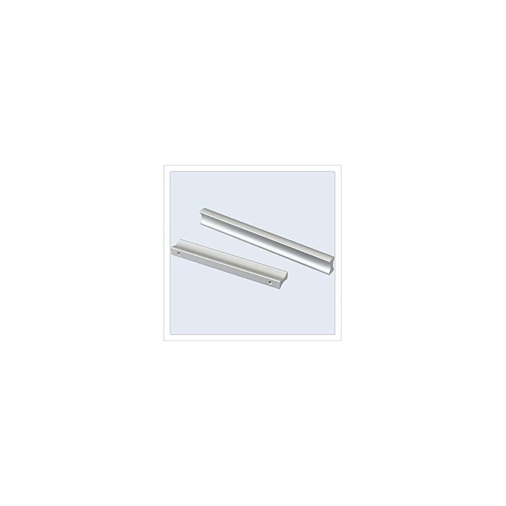 Abbas Ali 2Pcs Cabinet Handle Drawer Pull, Aluminium Alloy, Silver, 160mm