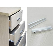Abbas Ali 2Pcs Cabinet Handle Drawer Pull, Aluminium Alloy, Silver, 160mm