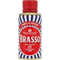 Brasso Multi-purpose Metal Polish, Brass, Copper, Stainless Steel Cleaner Liquid 150ml