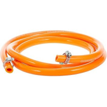 Yardwe Rubber Gas Pipe Tubing Quick Connect/Disconnect Hose Assembly with 2 Fittings