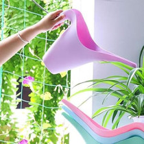 Generic LXRZLS 1 Liter Watering Can, Gardening Watering Flower Shower Pot, Long Mouth Watering Pot, Multiple Colors, Pink, Size A