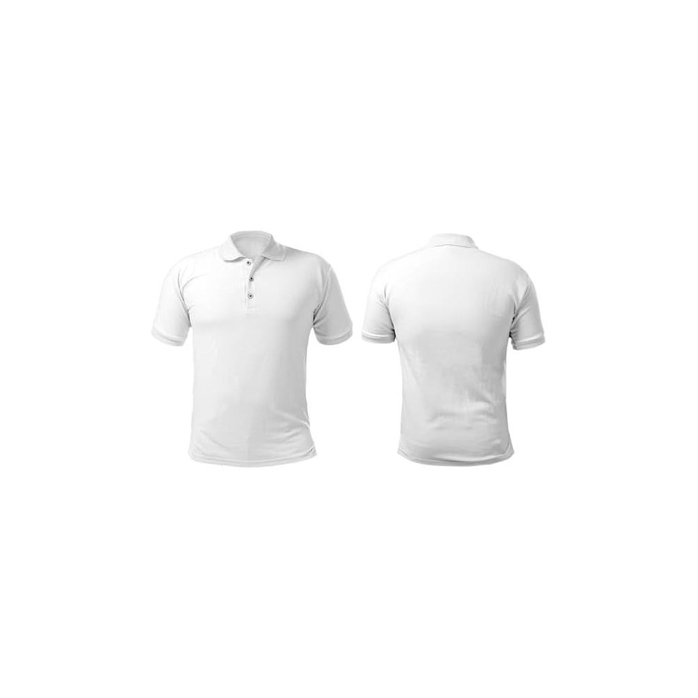 Abbas Ali Apron Men Half Sleeves Polo Shirt, 200 GSM, Medium