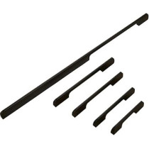 Abbas Ali Handles 2pcs Drawer Pull Bar, European Style Aluminium Alloy Handle, Simple Door Grip, 96mm, Black