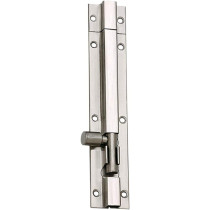 VA 4 Inch Stainless Steel Tower Bolt, 12mm Rod Thickness, Chrome Finish, Door Security Latch Lock for Home, Bathroom, Kitchen, Office, Pack of 2