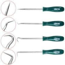 Abbas Ali 4 Piece Precision Automotive Hook Set, Car Auto Oil Seal, O-Ring Seal Gasket, Mini Precision Hooks Puller Remover