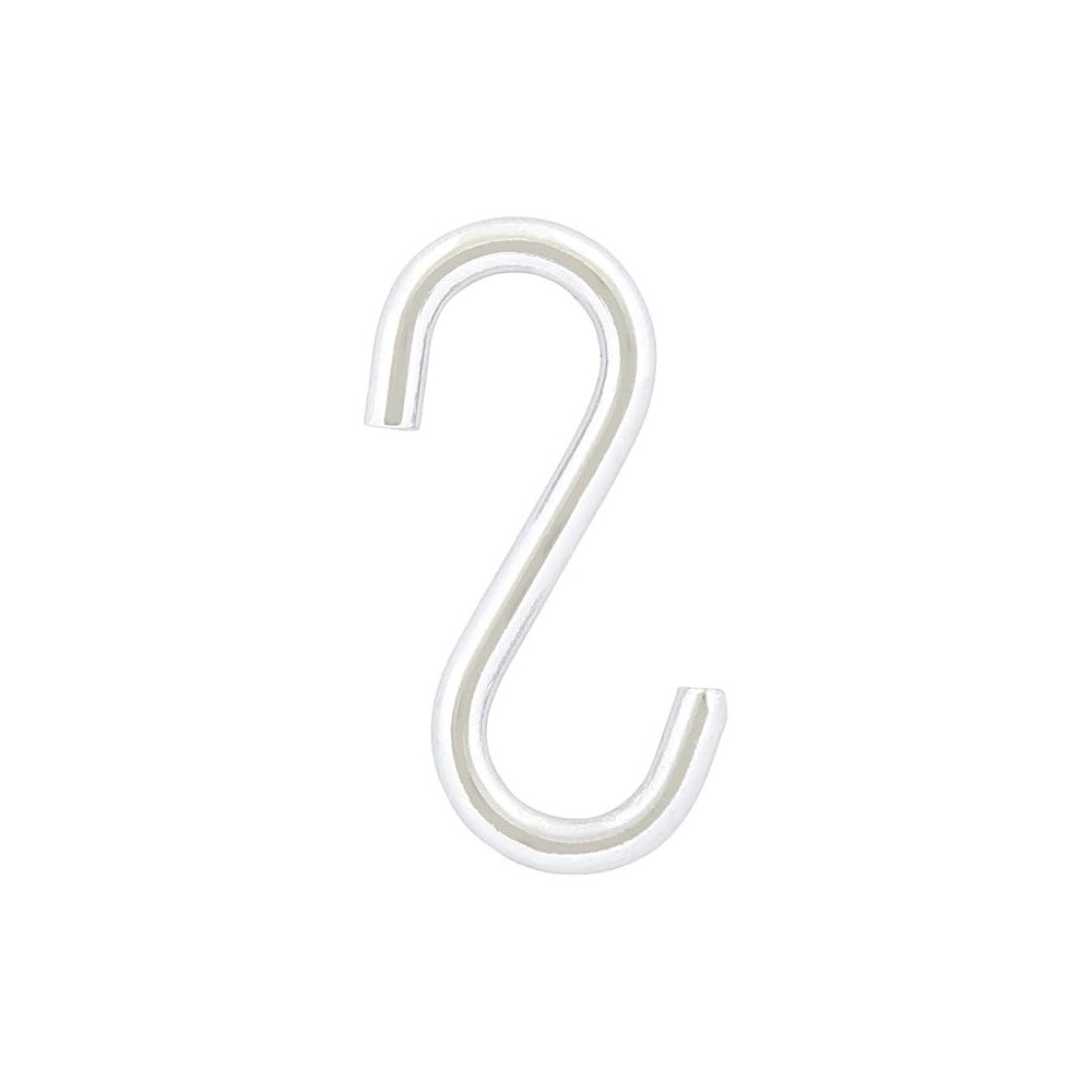 Abbas Ali S Hooks, Metal Chrome Plated, 4 Inches, Silver