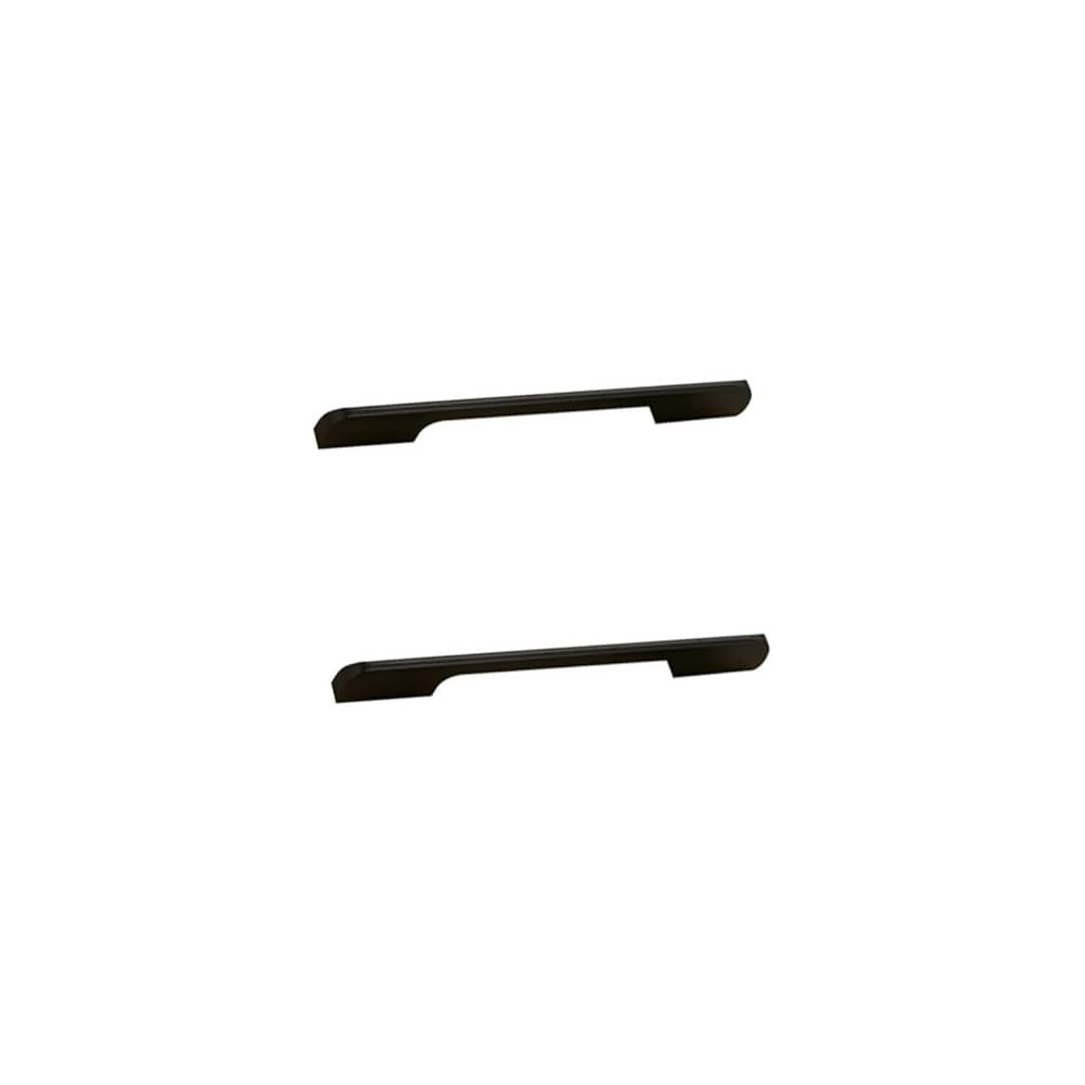 Abbas Ali 2 Pcs Zinc Kitchen and Office Drawer, Cabinet, Door, Wardrobe Furniture Handle, Black, 96mm