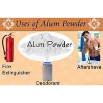 Abbas Ali Alum Stone, Fitkari, A Natural Aftershave with Antiseptic Properties, 500g