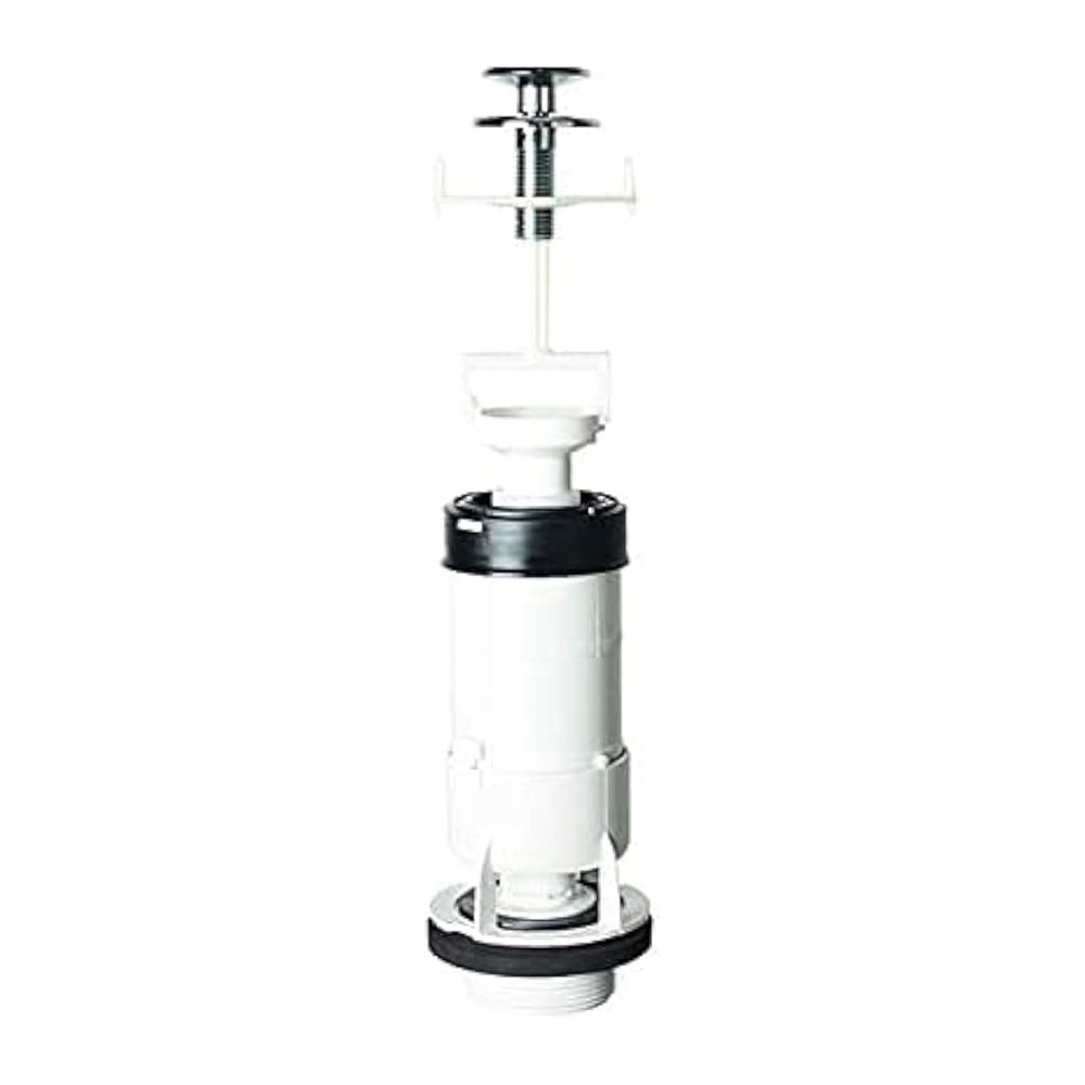 Abbas Ali Push Eco Plus Unibottom Single Flush Mechanism with Bottom Inlet Valve for Bathroom Fittings
