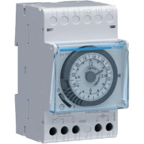Hager Mechanical Timer 24 Hours Daily Programmable Din Rail Switch EH110 230V 16A, France