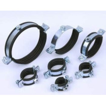 Generic Pipe Support Rubber Hanging Clamp, 3/4 Inch