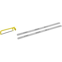 Abbas Ali Hacksaw Frame with Blades for Cutting Aluminium, Steel, Plastic, Hacksaw Frame with 10 Spare Blades